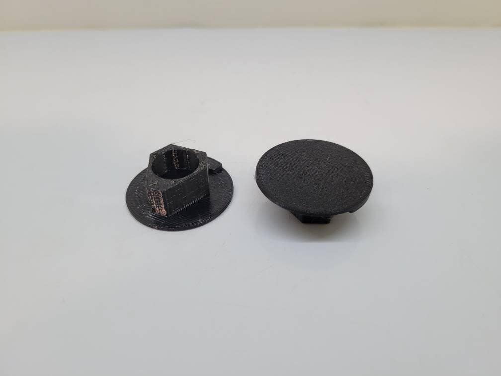 Sun Visor Delete Plug Bracket (Pair) — Compatible with Corvette C5 (1997-2004) — photo 4