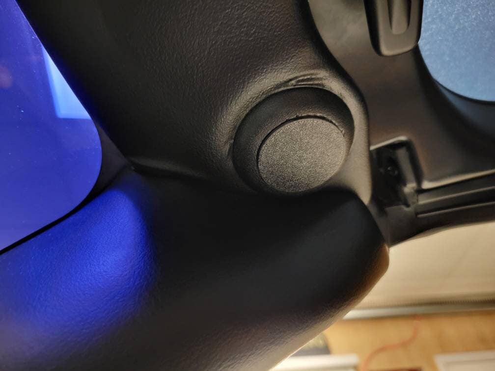 Sun Visor Delete Plug Bracket (Pair) — Compatible with Corvette C5 (1997-2004) — photo 3