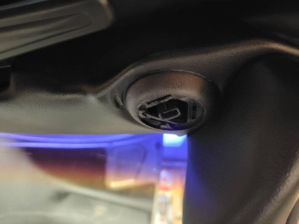 Sun Visor Delete Plug Bracket (Pair) — Compatible with Corvette C5 (1997-2004) — photo 7