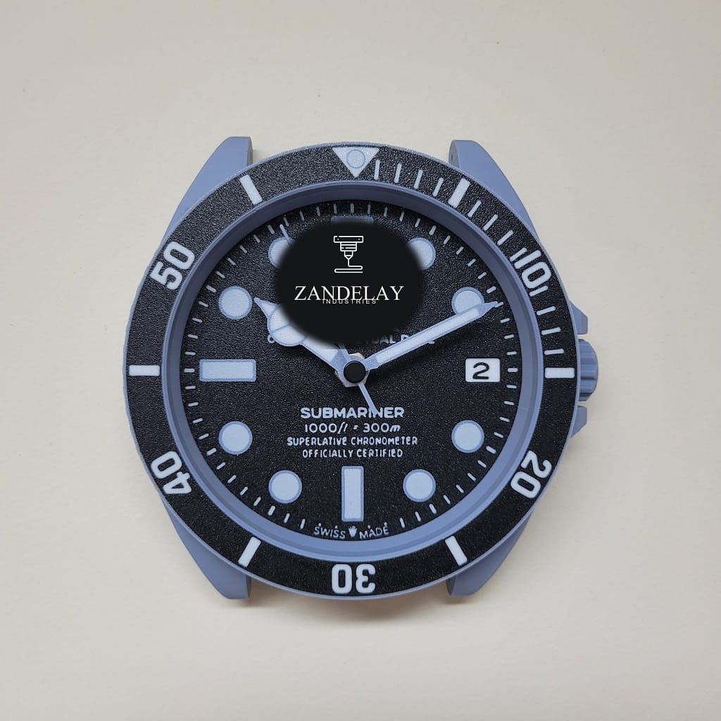 13" Diver Bezel-Style Wall / Desk Clock — Zandelay Industries hero image