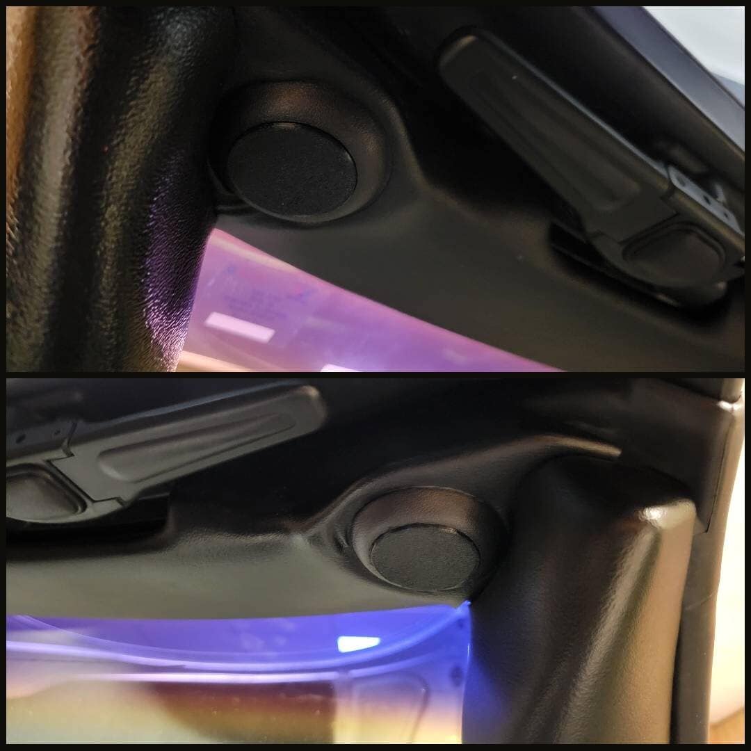 Sun Visor Delete Plug Bracket (Pair) — Compatible with Corvette C5 (1997-2004) — photo 8