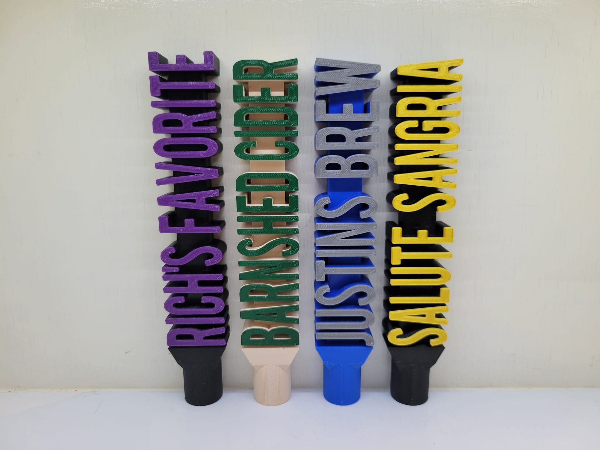 Custom Beer Tap Handles for Homebrewers, Bars, and Restaurants