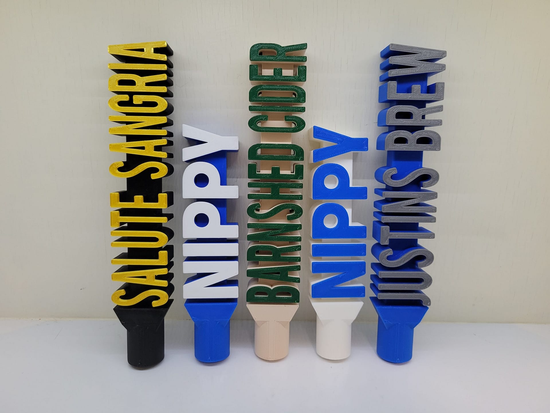 Custom Beer Tap Handles for Homebrewers, Bars, and Restaurants