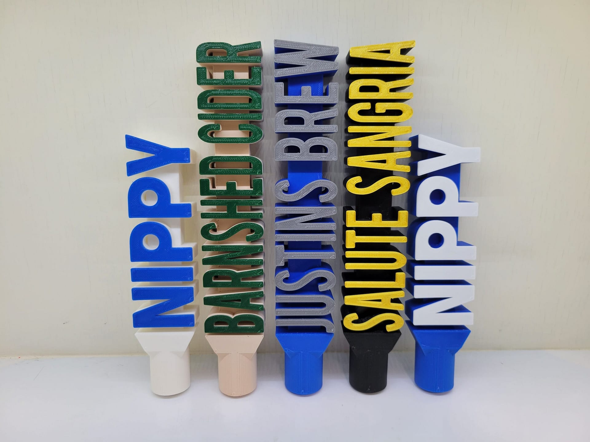 Custom Beer Tap Handles for Homebrewers, Bars, and Restaurants
