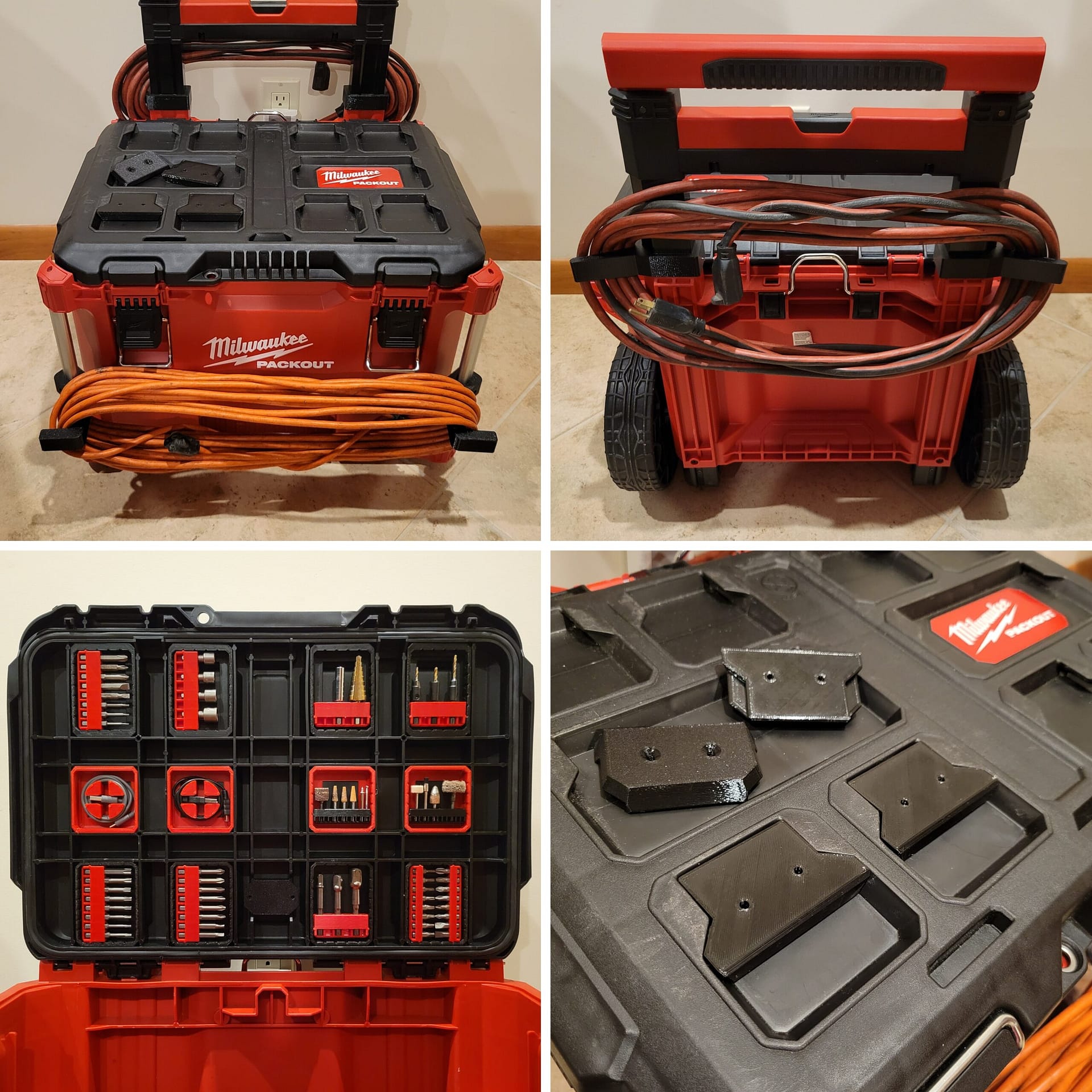 19-Piece upgrade kit compatible with Milwaukee Packout
