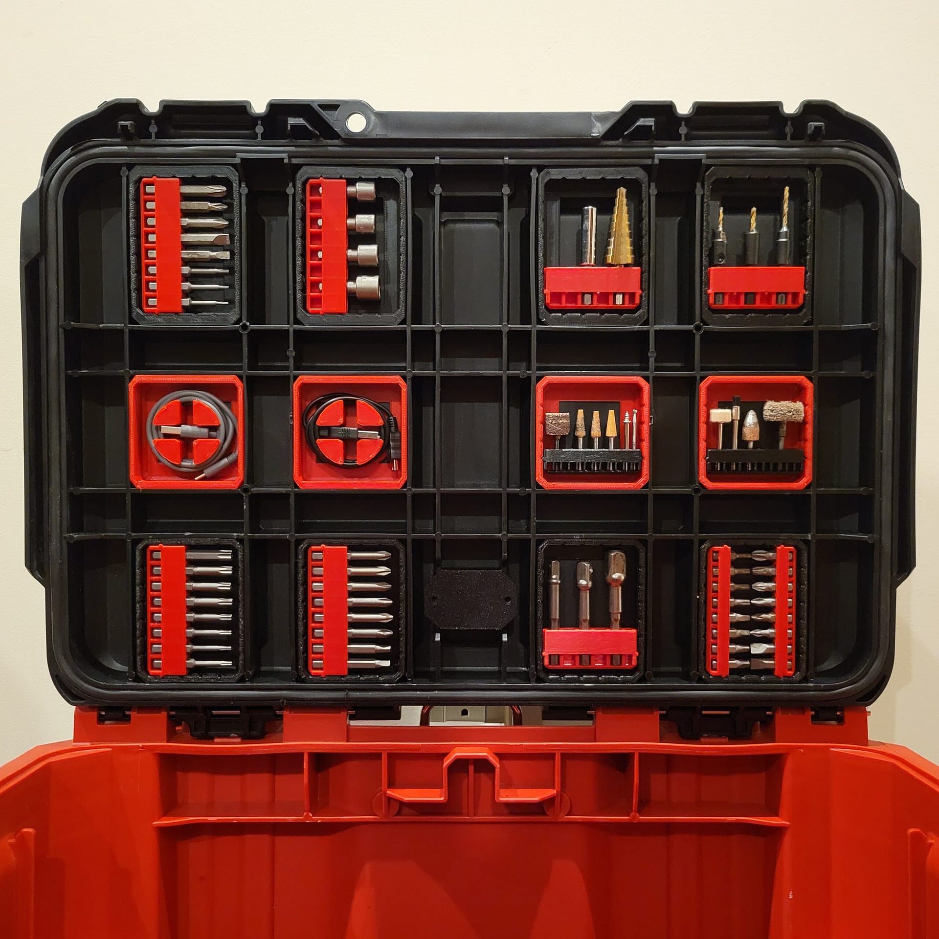 19-Piece upgrade kit compatible with Milwaukee Packout