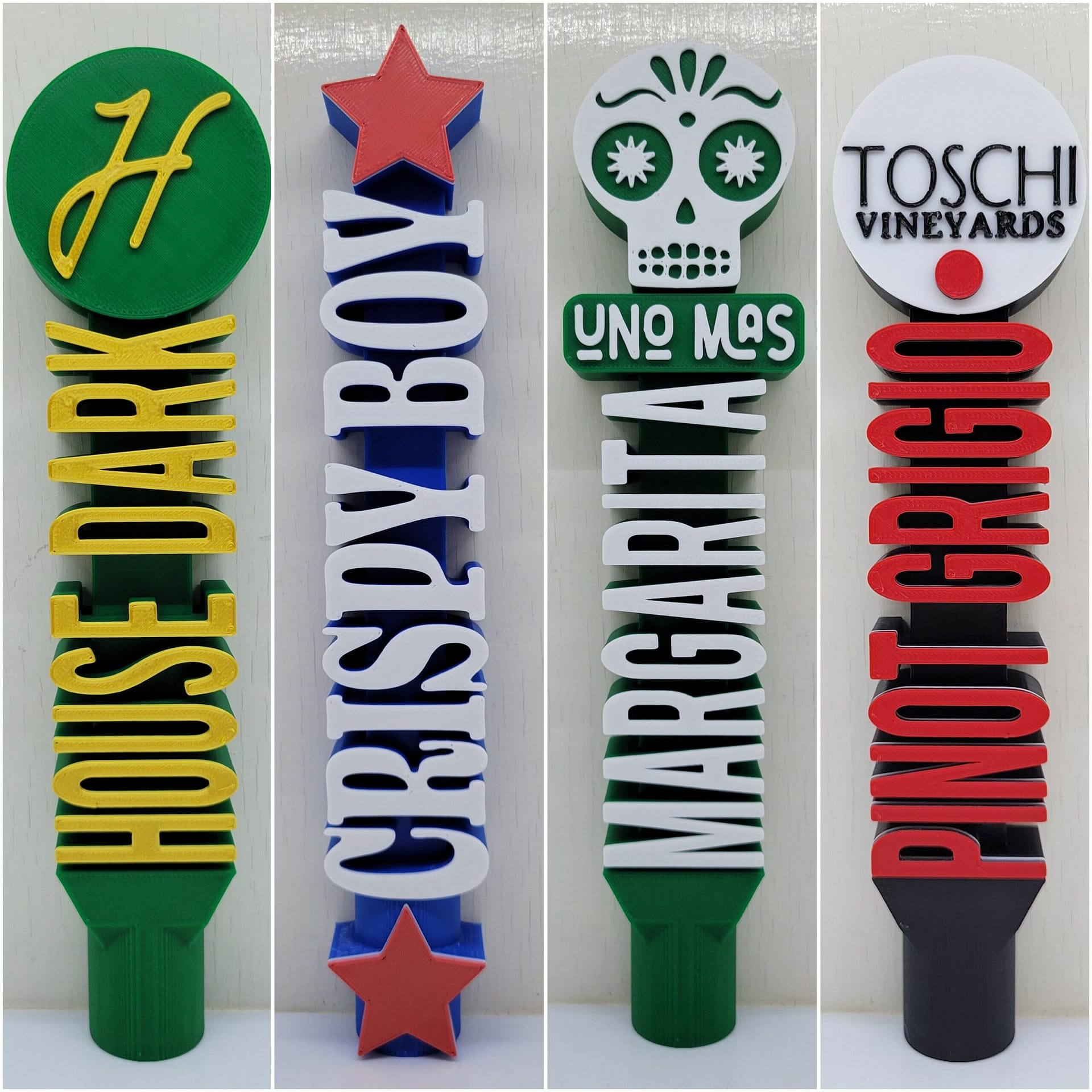 Custom Beer Tap Handles for Homebrewers, Bars, and Restaurants