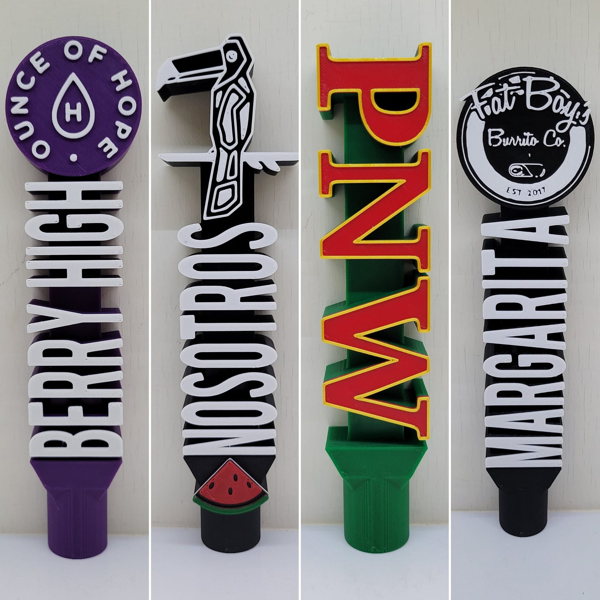 Custom Beer Tap Handles for Homebrewers, Bars, and Restaurants