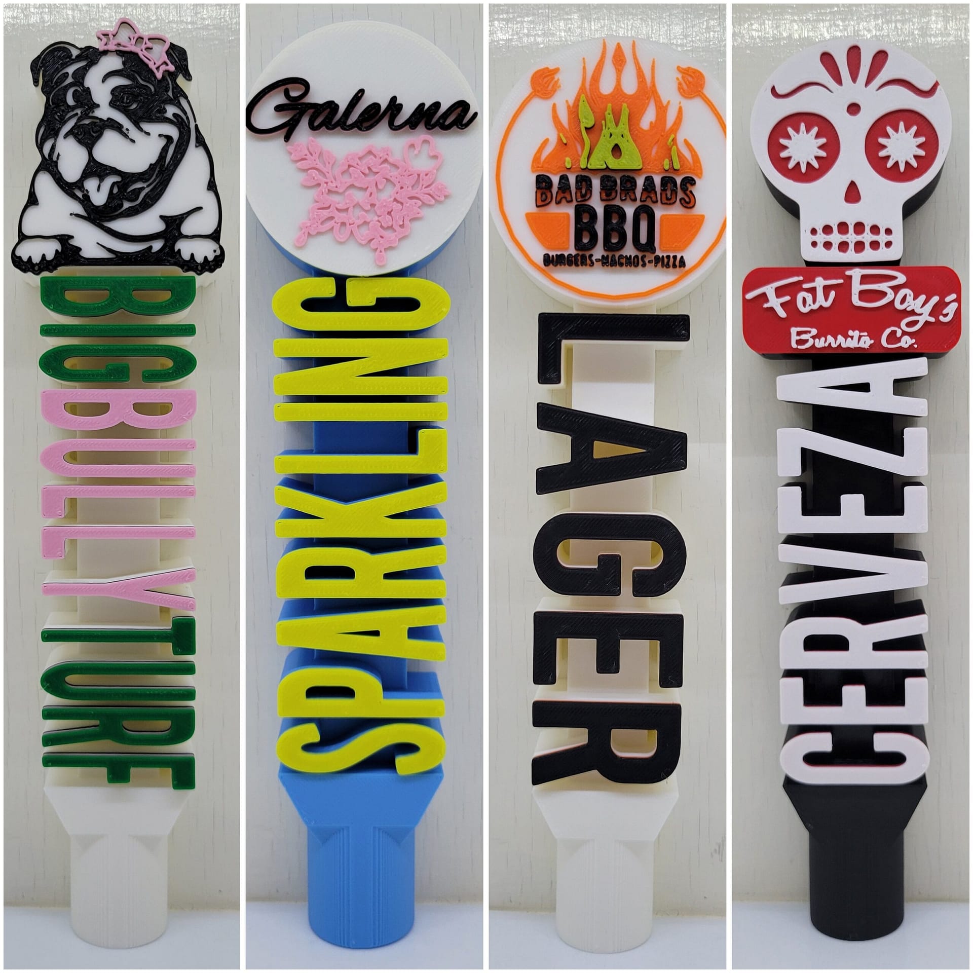 Custom Beer Tap Handles for Homebrewers, Bars, and Restaurants