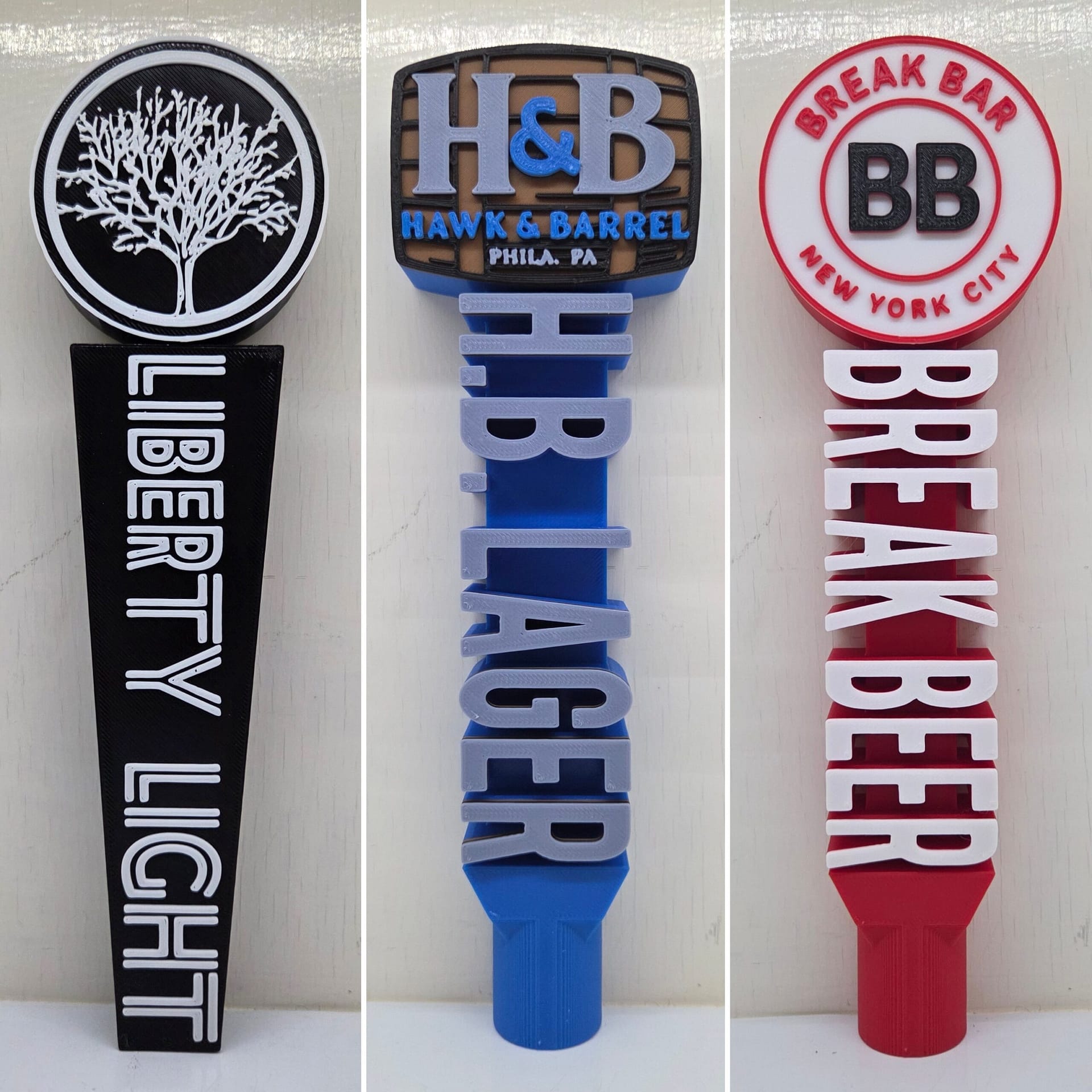 Custom Beer Tap Handles for Homebrewers, Bars, and Restaurants
