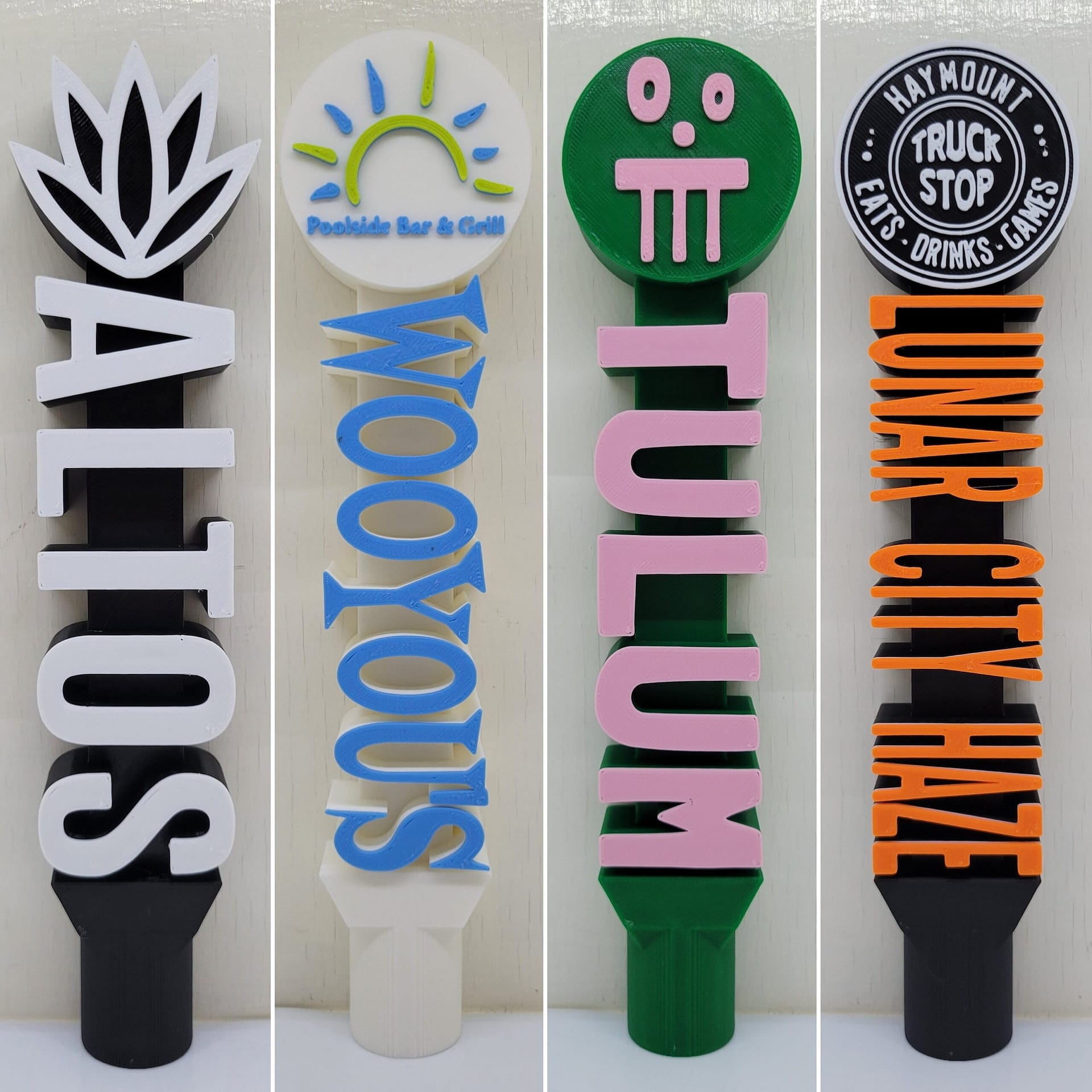 Custom Beer Tap Handles for Homebrewers, Bars, and Restaurants