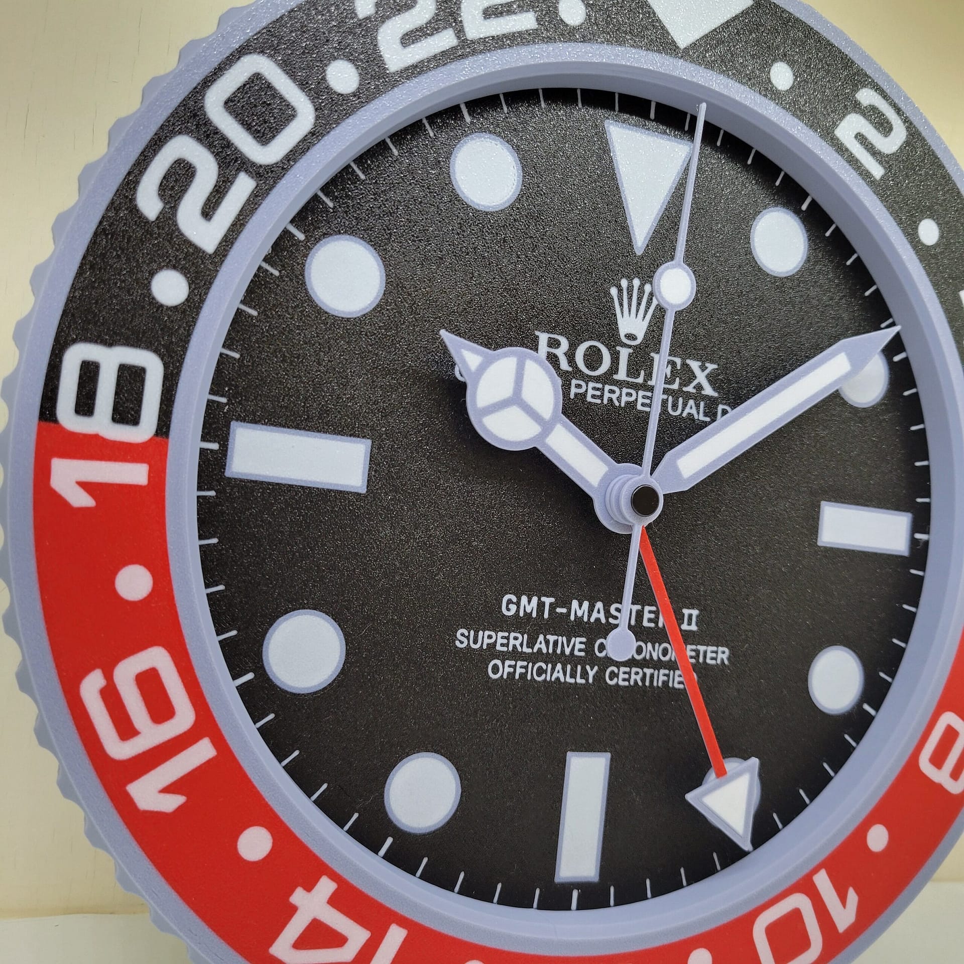 ROLEX GMT ディスコンモデル置時計　10inch 10