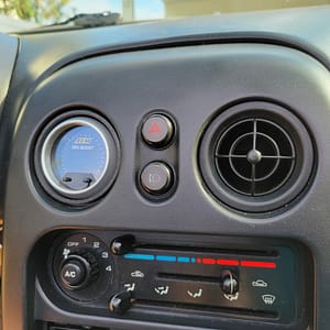 52mm Gauge Pod Vent Replacement — Compatible with Mazda Miata (1990-2003)