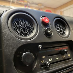 Mazda Miata eyeball air vents