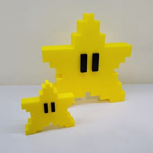 pixel star tree topper