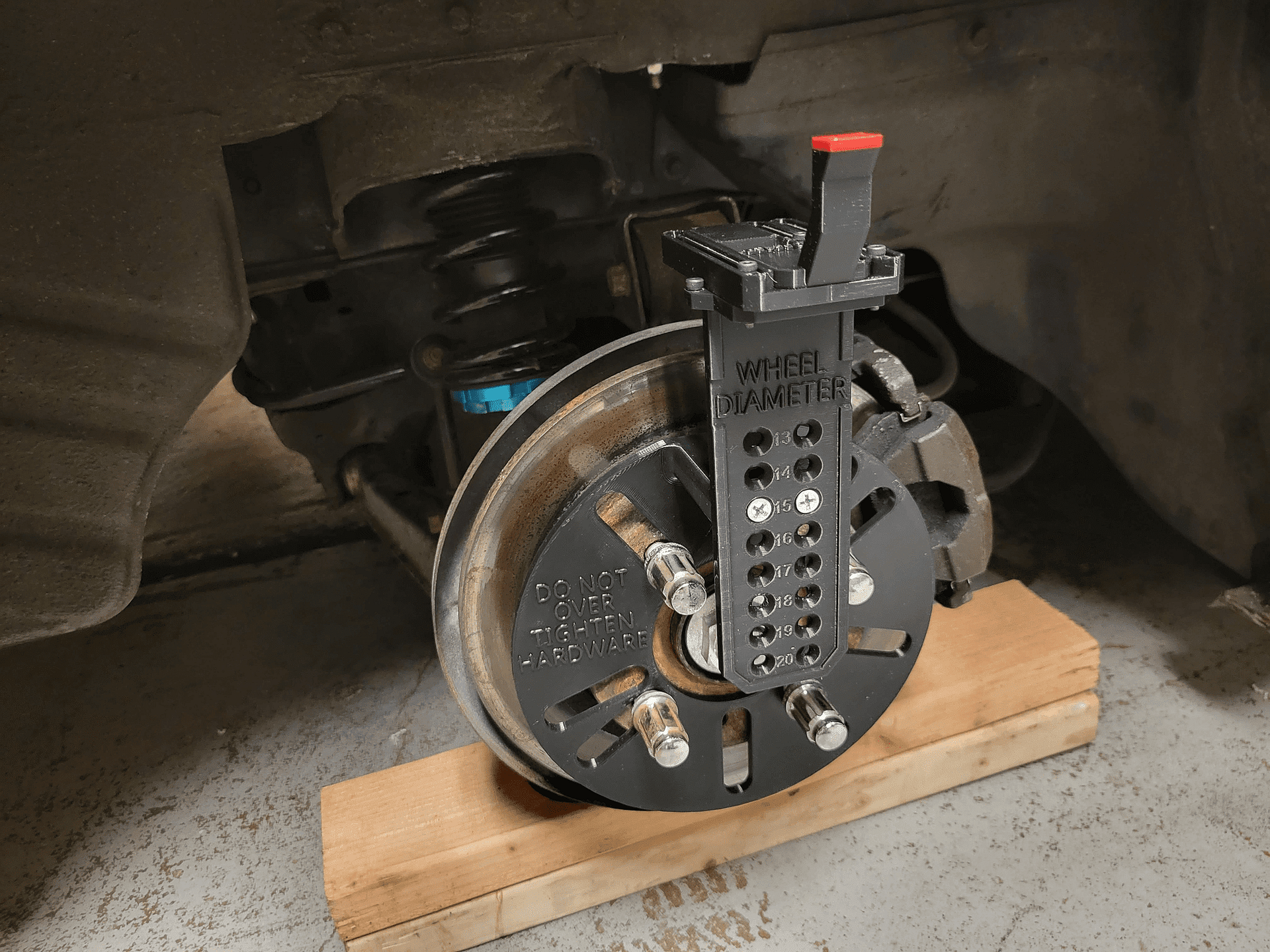 Wheelbase Tool Wheel Fitment Tool | Offset Measurement Universal