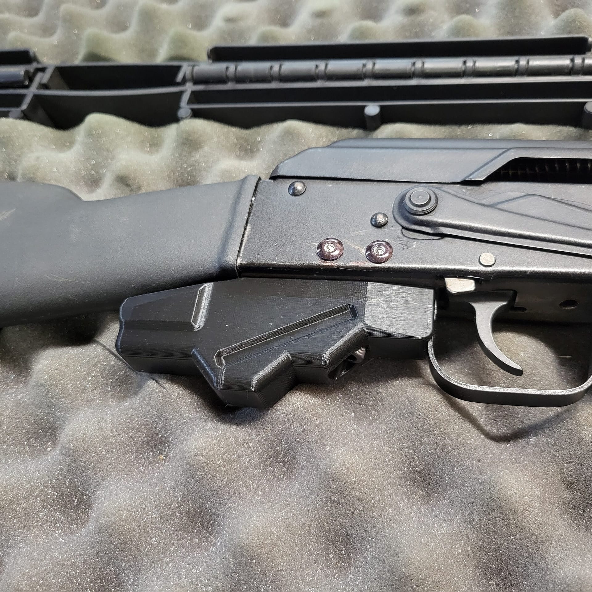 Feature Less D2 Featureless AK-47 Grip NY/CA Compliant | 3D Printed